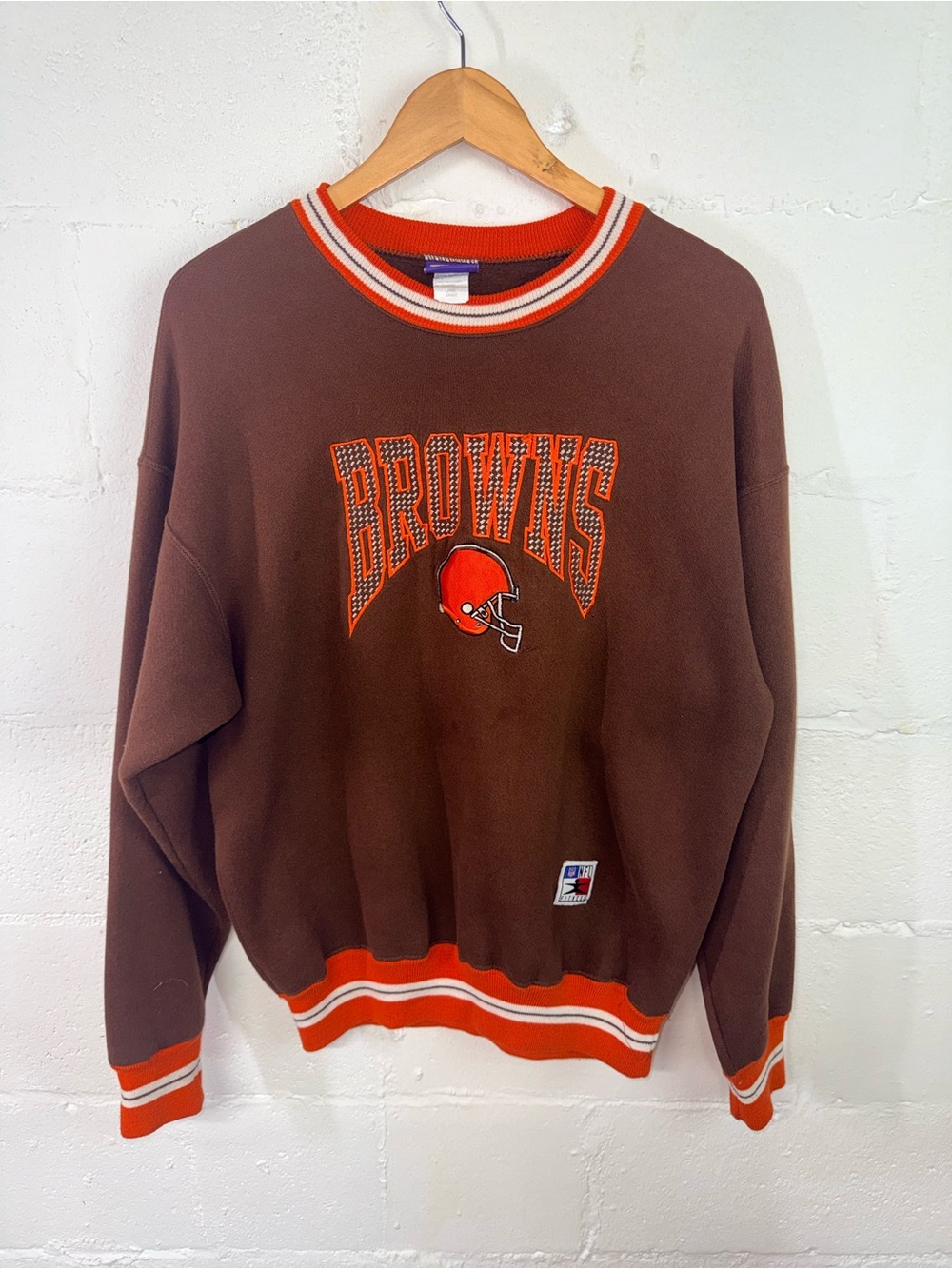 Starter Cleveland Browns NFL sweatshirt NFL Browns Sweatshirt Size Large Like